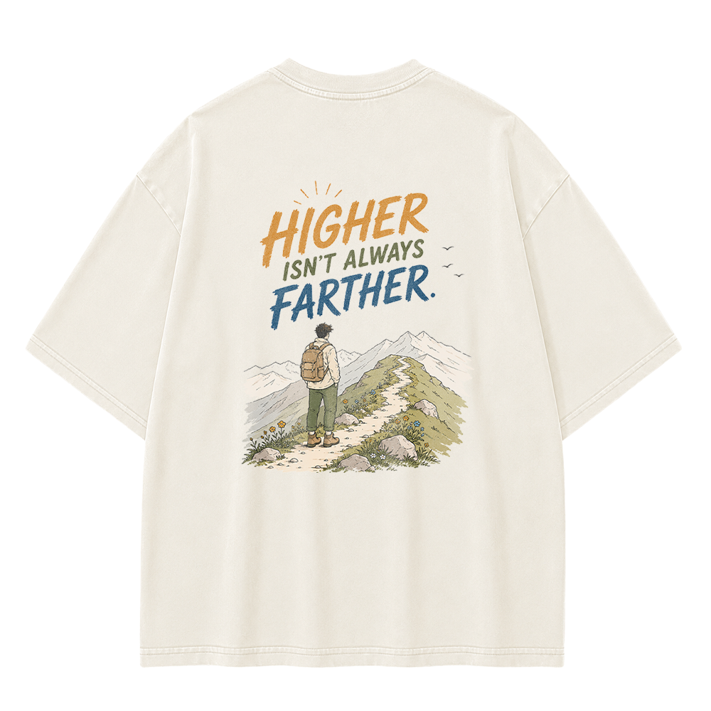 Mountain Ridge Hiking Vintage Washed T-Shirt