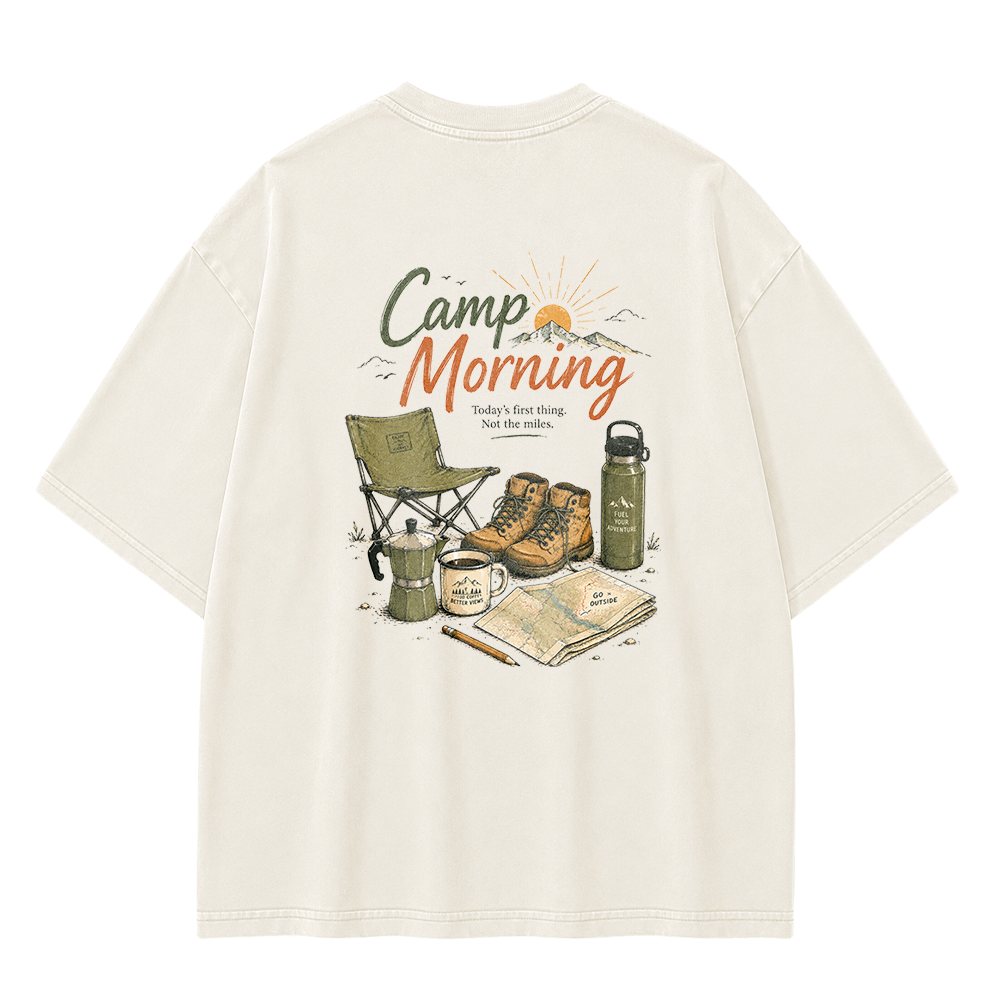 Morning Camp Vintage Washed T-Shirt