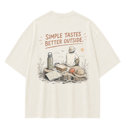 Picnic by the Lake Vintage Washed T-Shirt