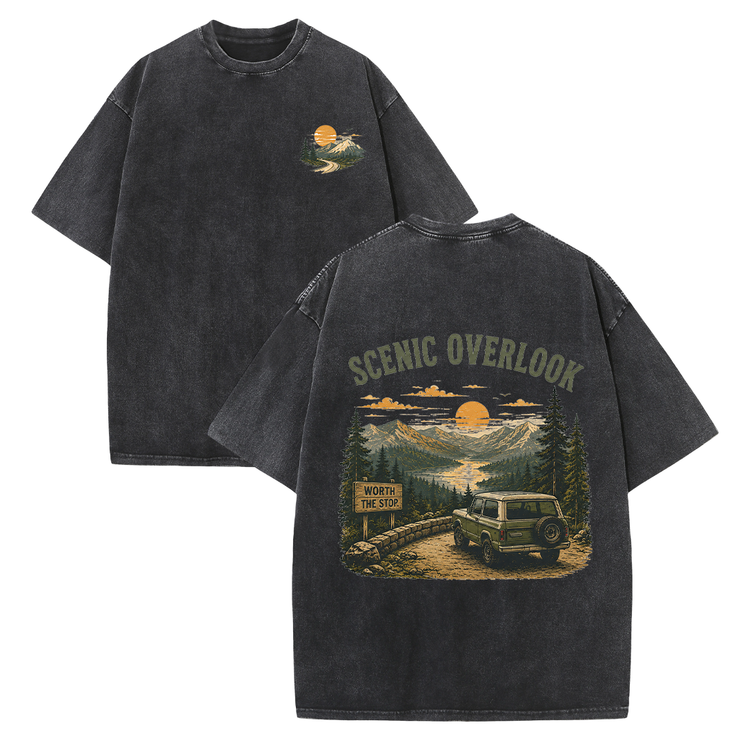 Scenic Overlook Vintage Washed T-Shirt
