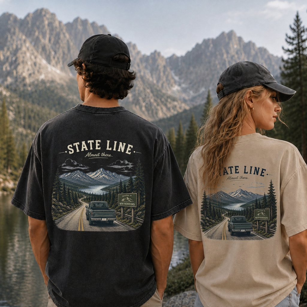 Toward New Horizons Vintage Washed T-Shirt
