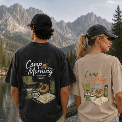 Morning Camp Vintage Washed T-Shirt