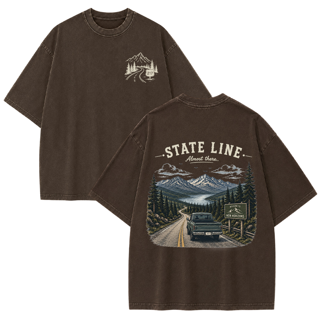 Toward New Horizons Vintage Washed T-Shirt