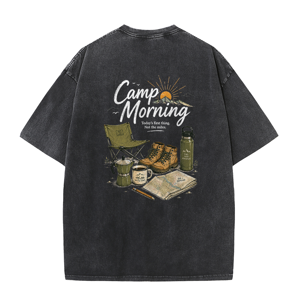 Morning Camp Vintage Washed T-Shirt