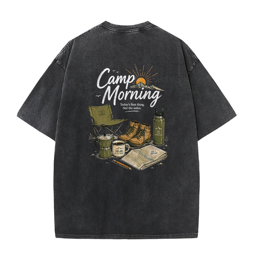 Morning Camp Vintage Washed T-Shirt