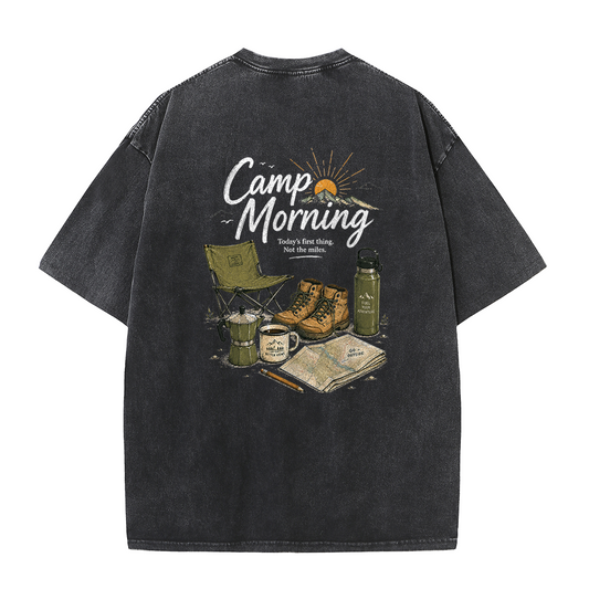 Morning Camp Vintage Washed T-Shirt