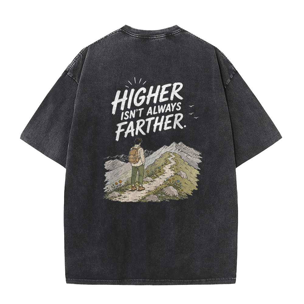 Mountain Ridge Hiking Vintage Washed T-Shirt