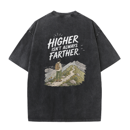 Mountain Ridge Hiking Vintage Washed T-Shirt