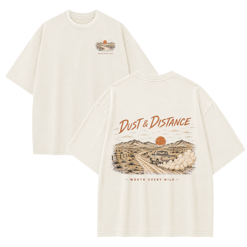 Desert Roads Vintage Washed T-Shirt