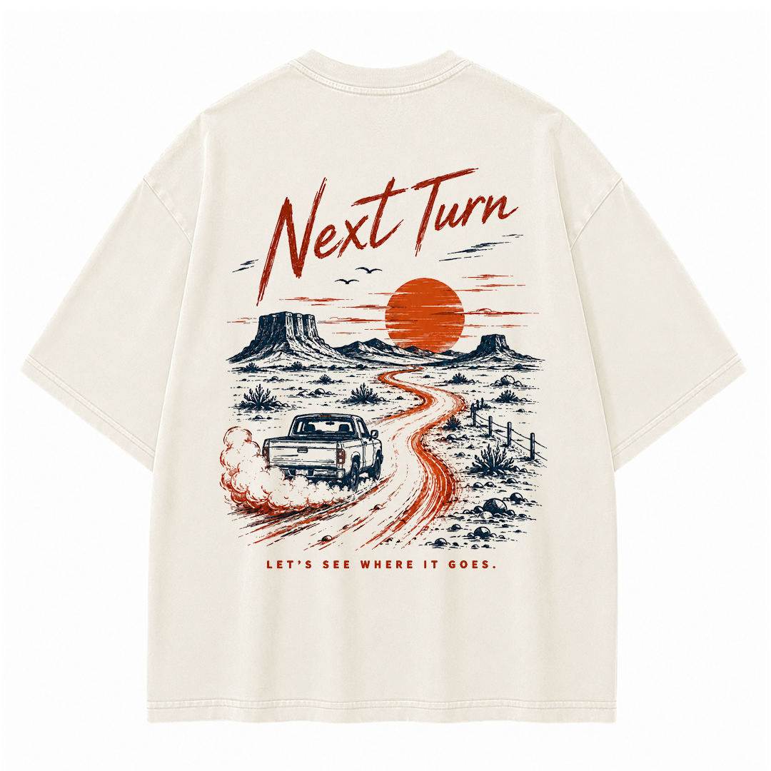 Beyond the Next Turn Vintage Washed T-Shirt