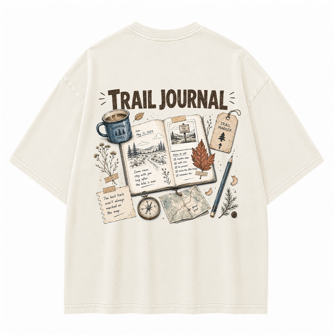Adventure Journal Vintage Washed T-Shirt
