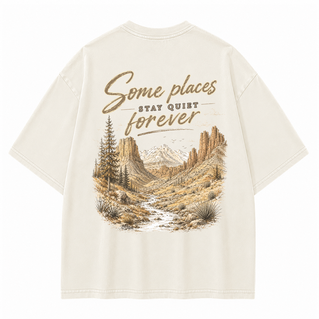 Echoes of Quiet Places Vintage Washed T-Shirt