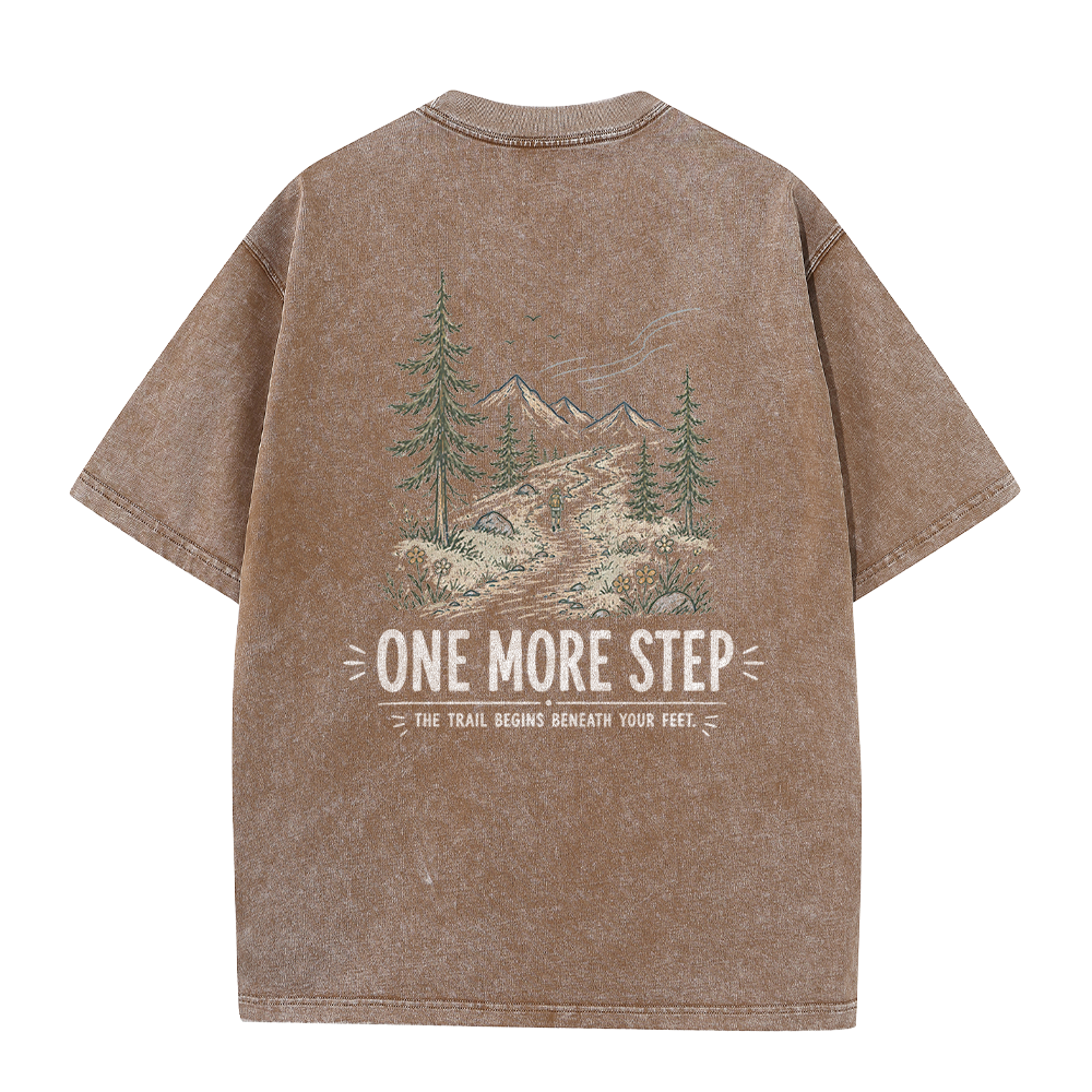 Every Step Forward Vintage Washed T-Shirt