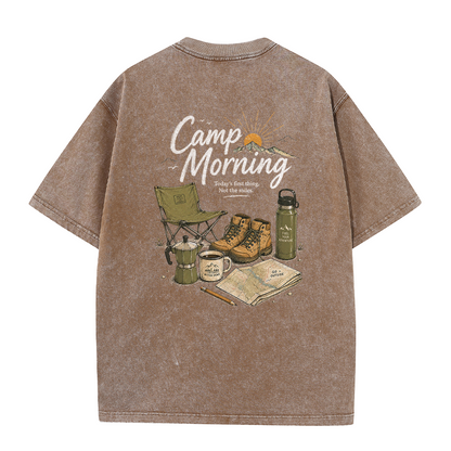 Morning Camp Vintage Washed T-Shirt