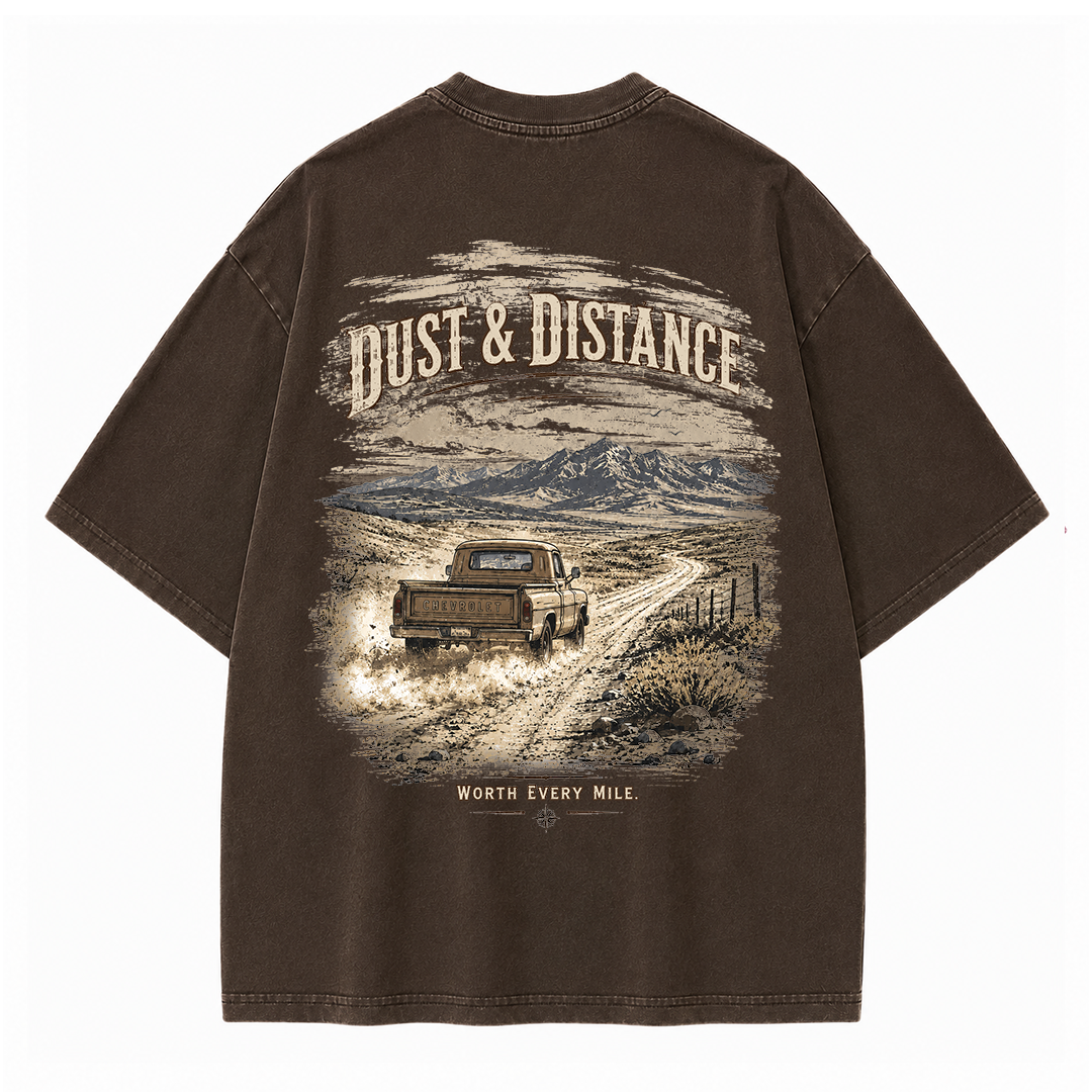 Dust & Distance Backcountry Road Vintage Washed T-Shirt