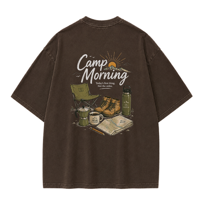 Morning Camp Vintage Washed T-Shirt
