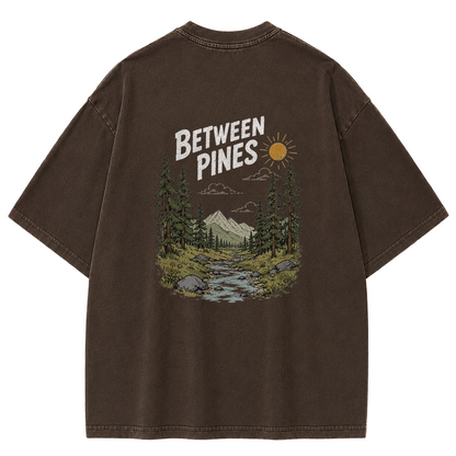 Between the Pines Vintage Washed T-Shirt