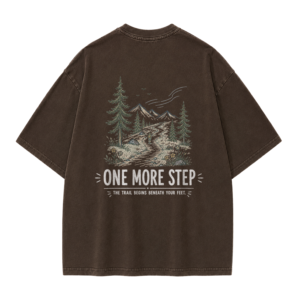 Every Step Forward Vintage Washed T-Shirt