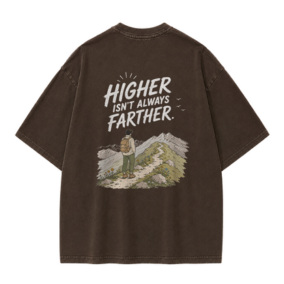 Mountain Ridge Hiking Vintage Washed T-Shirt