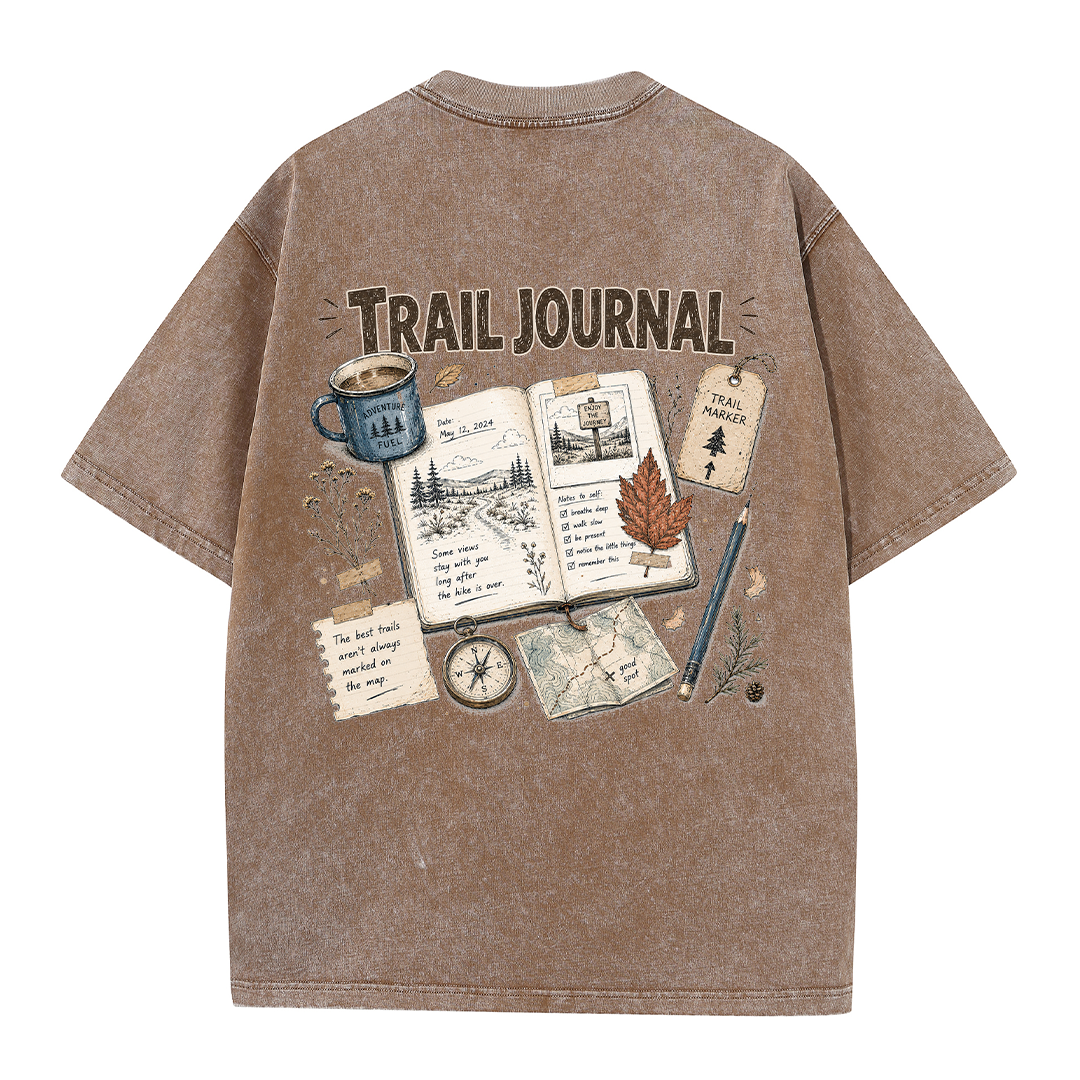 Adventure Journal Vintage Washed T-Shirt