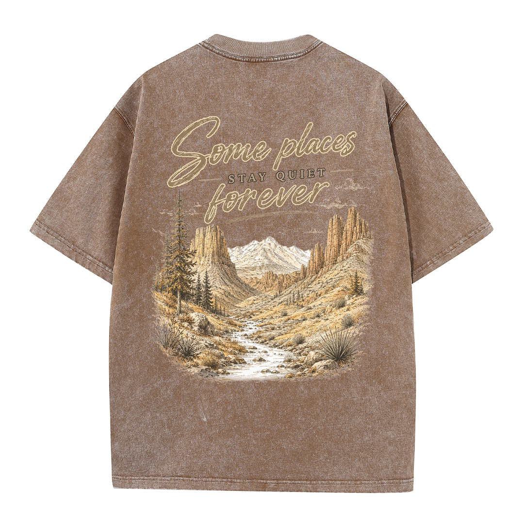 Echoes of Quiet Places Vintage Washed T-Shirt
