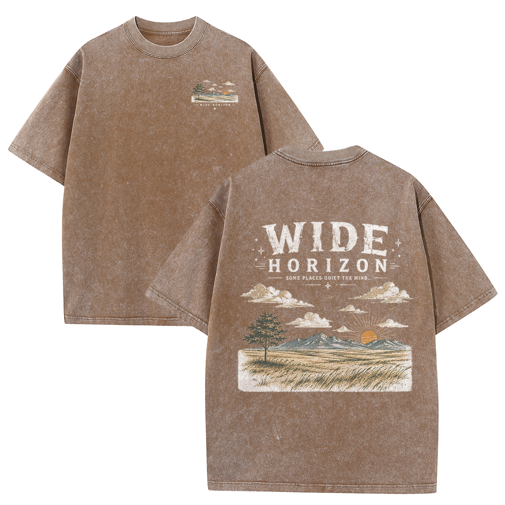 Where the Horizon Opens Vintage Washed T-Shirt