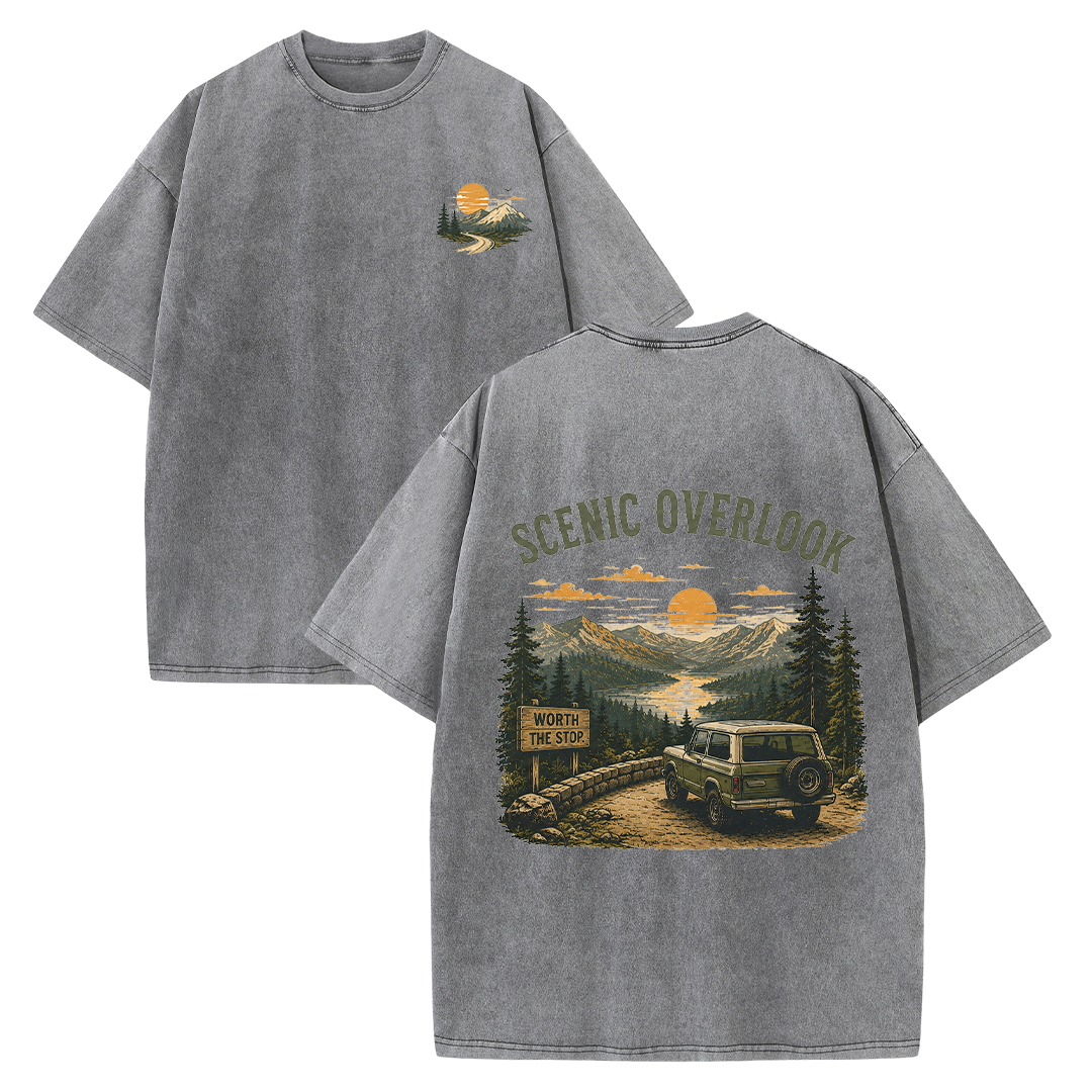 Scenic Overlook Vintage Washed T-Shirt