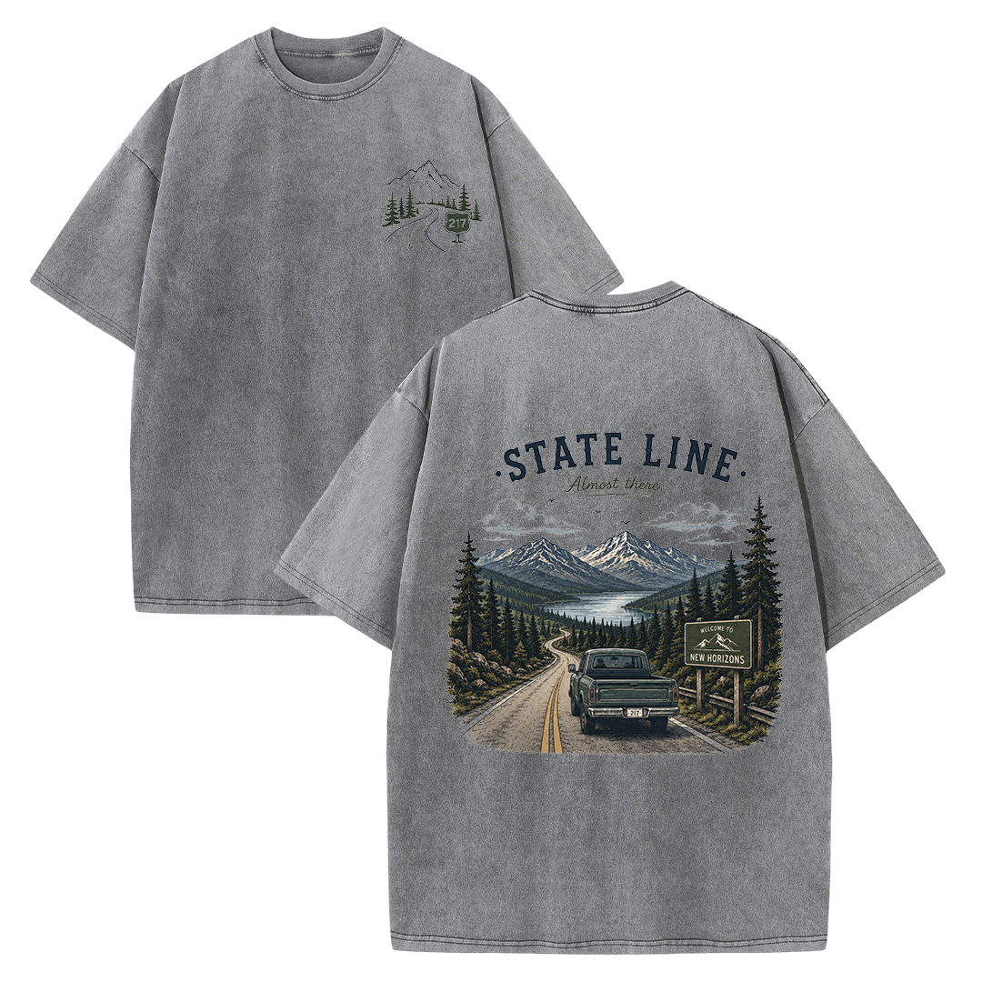 Toward New Horizons Vintage Washed T-Shirt