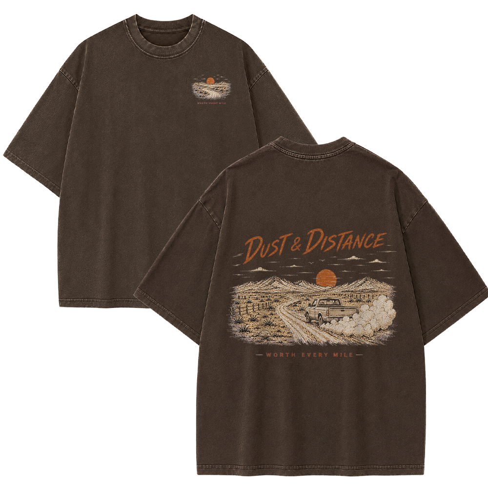 Desert Roads Vintage Washed T-Shirt
