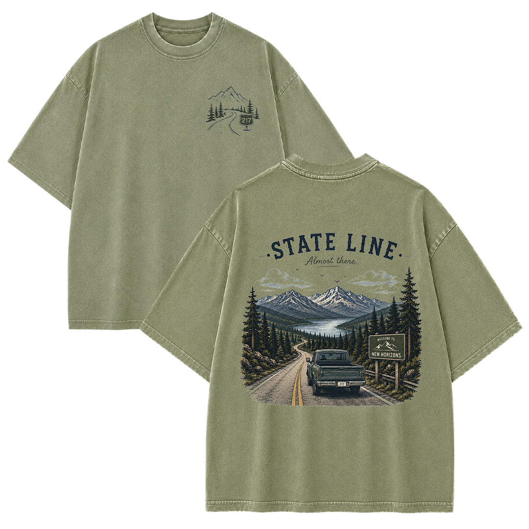 Toward New Horizons Vintage Washed T-Shirt