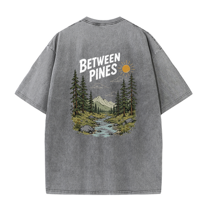 Between the Pines Vintage Washed T-Shirt