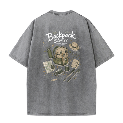 Backpack Stories Vintage Washed T-Shirt