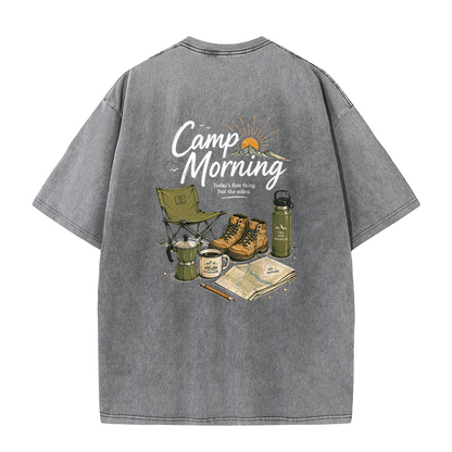 Morning Camp Vintage Washed T-Shirt