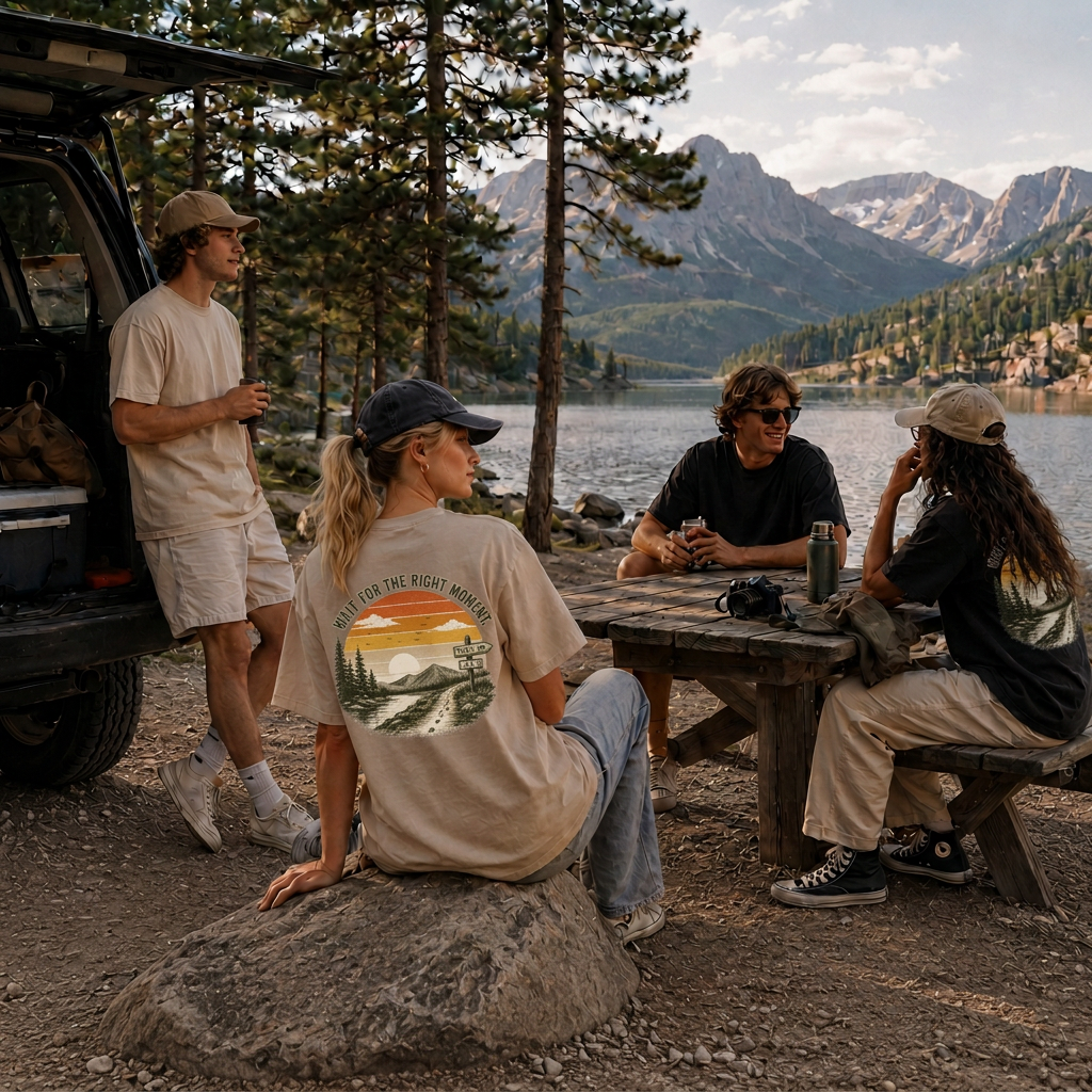 Sunset Trail Vintage Washed T-Shirt