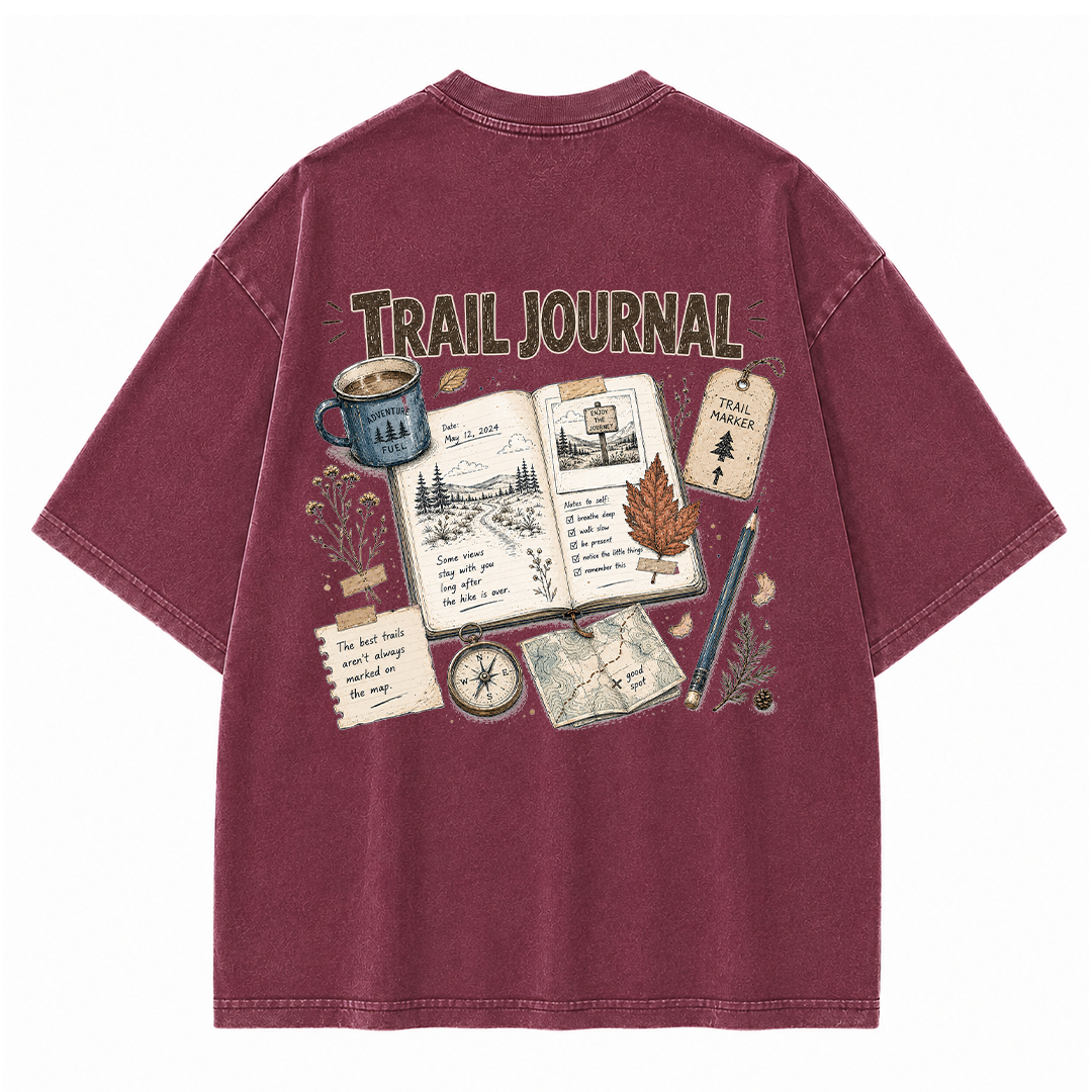 Adventure Journal Vintage Washed T-Shirt