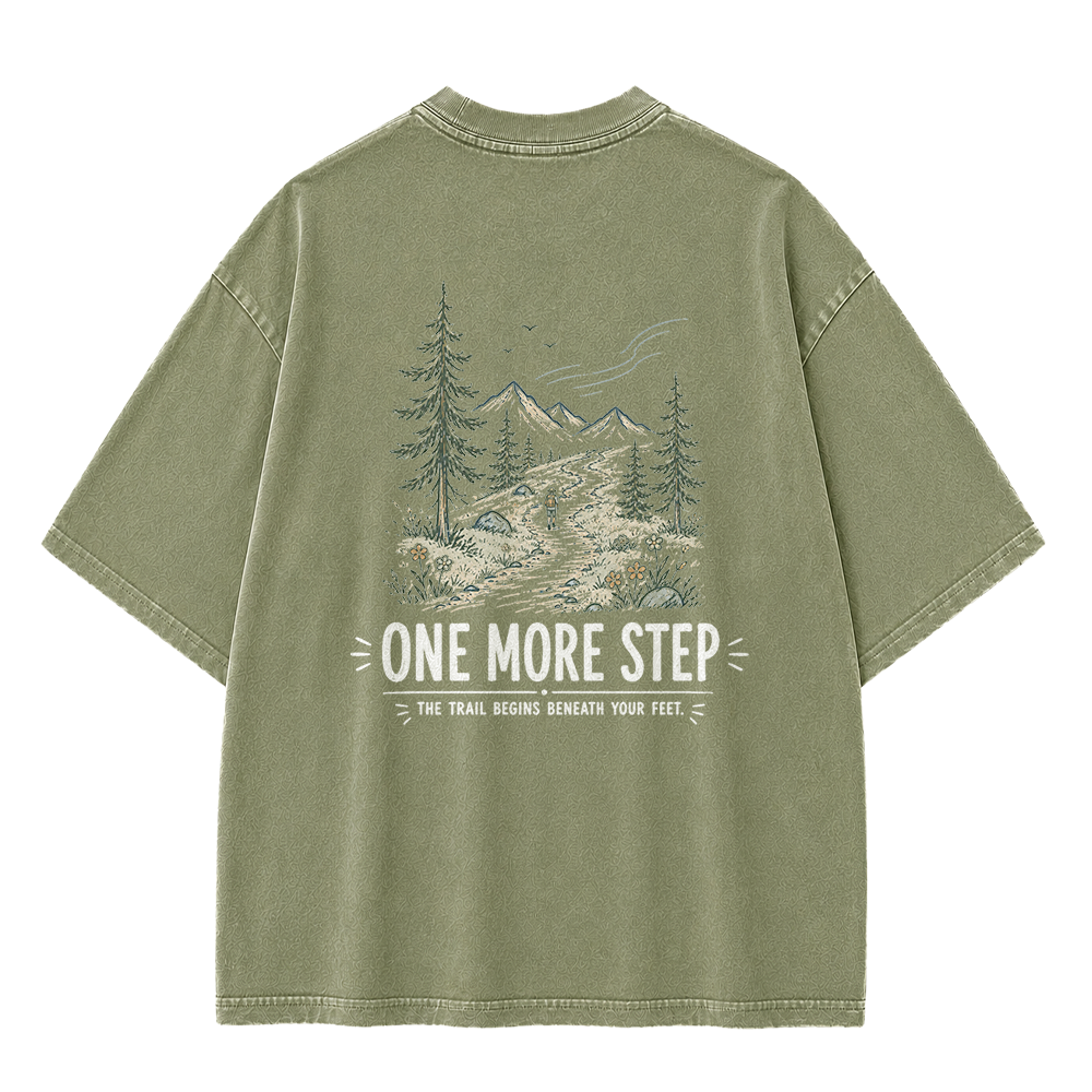 Every Step Forward Vintage Washed T-Shirt