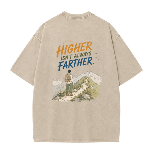 Mountain Ridge Hiking Vintage Washed T-Shirt