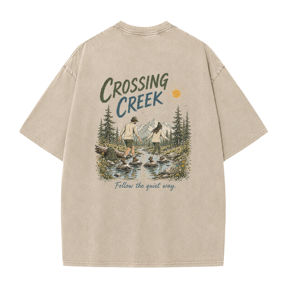 Quiet Creek Vintage Washed T-Shirt