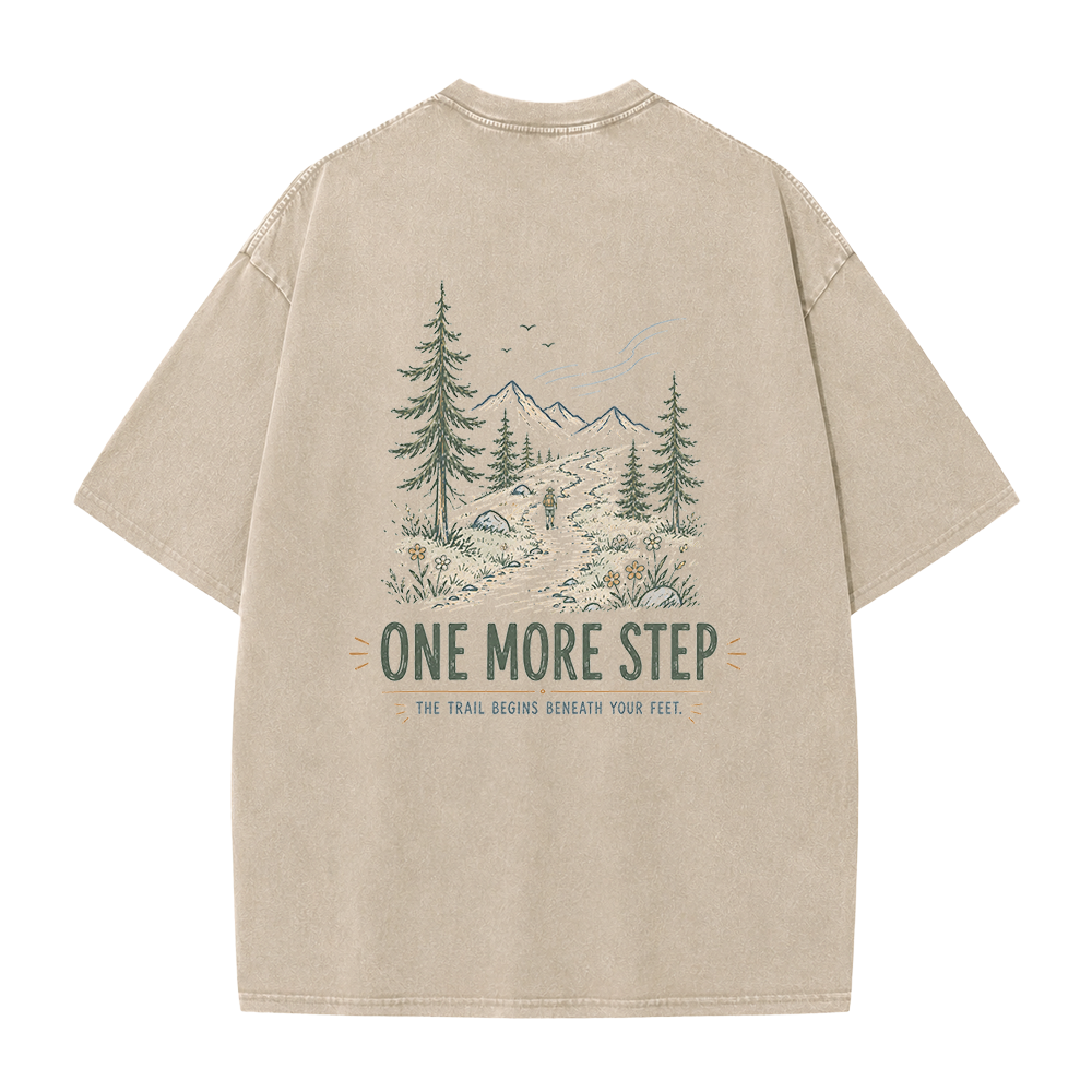 Every Step Forward Vintage Washed T-Shirt