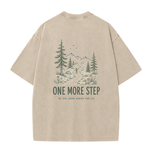 Every Step Forward Vintage Washed T-Shirt
