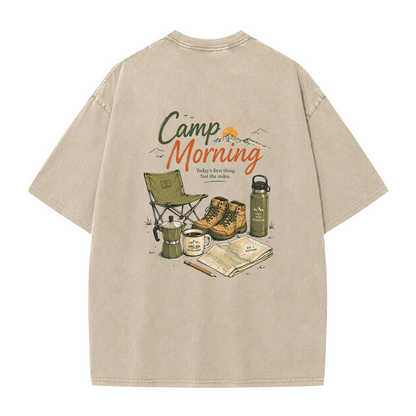 Morning Camp Vintage Washed T-Shirt