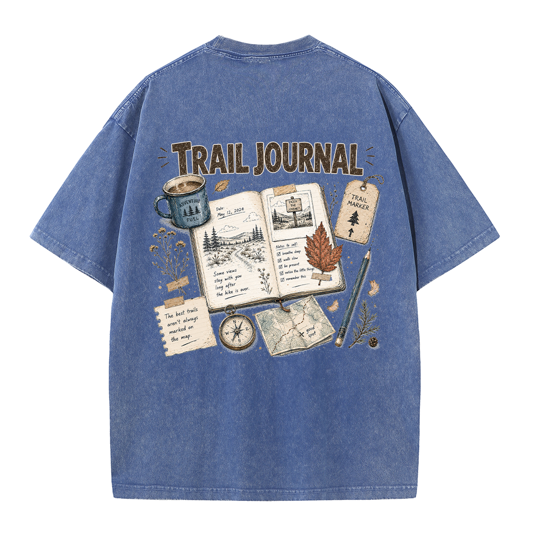 Adventure Journal Vintage Washed T-Shirt