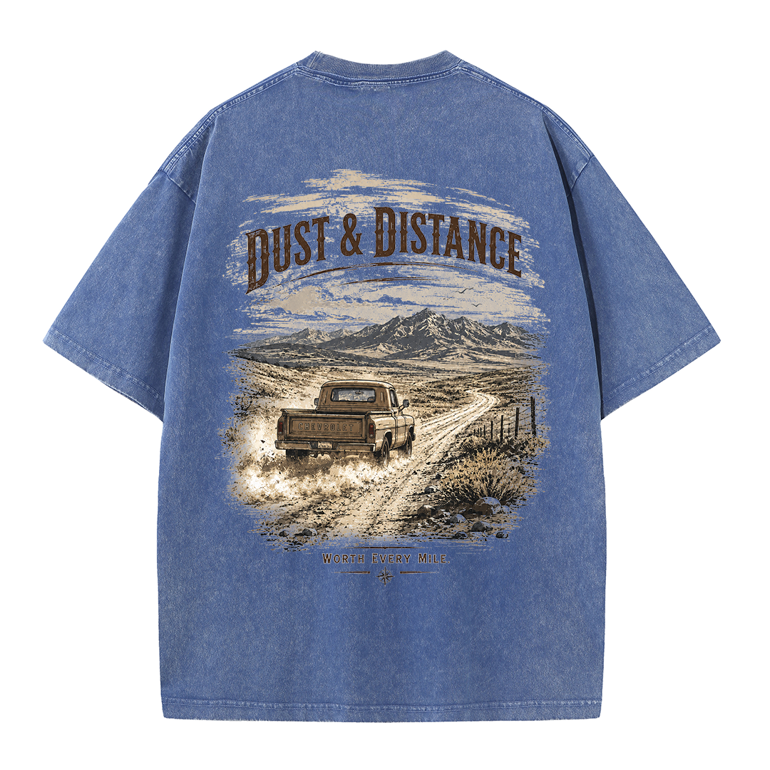 Dust & Distance Backcountry Road Vintage Washed T-Shirt