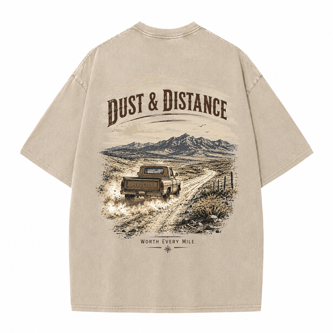 Dust & Distance Backcountry Road Vintage Washed T-Shirt