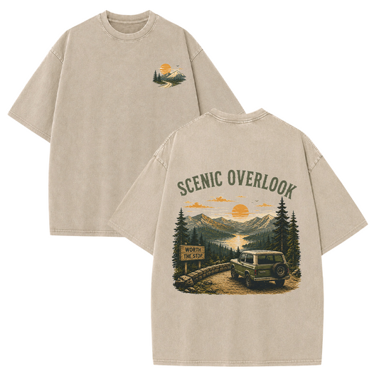 Scenic Overlook Vintage Washed T-Shirt