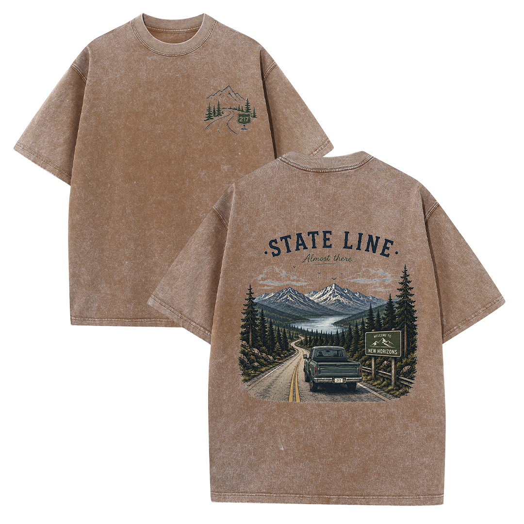 Toward New Horizons Vintage Washed T-Shirt