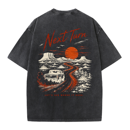 Beyond the Next Turn Vintage Washed T-Shirt