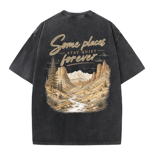 Echoes of Quiet Places Vintage Washed T-Shirt