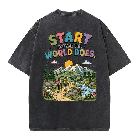 Sunrise Journey Vintage Washed T-Shirt