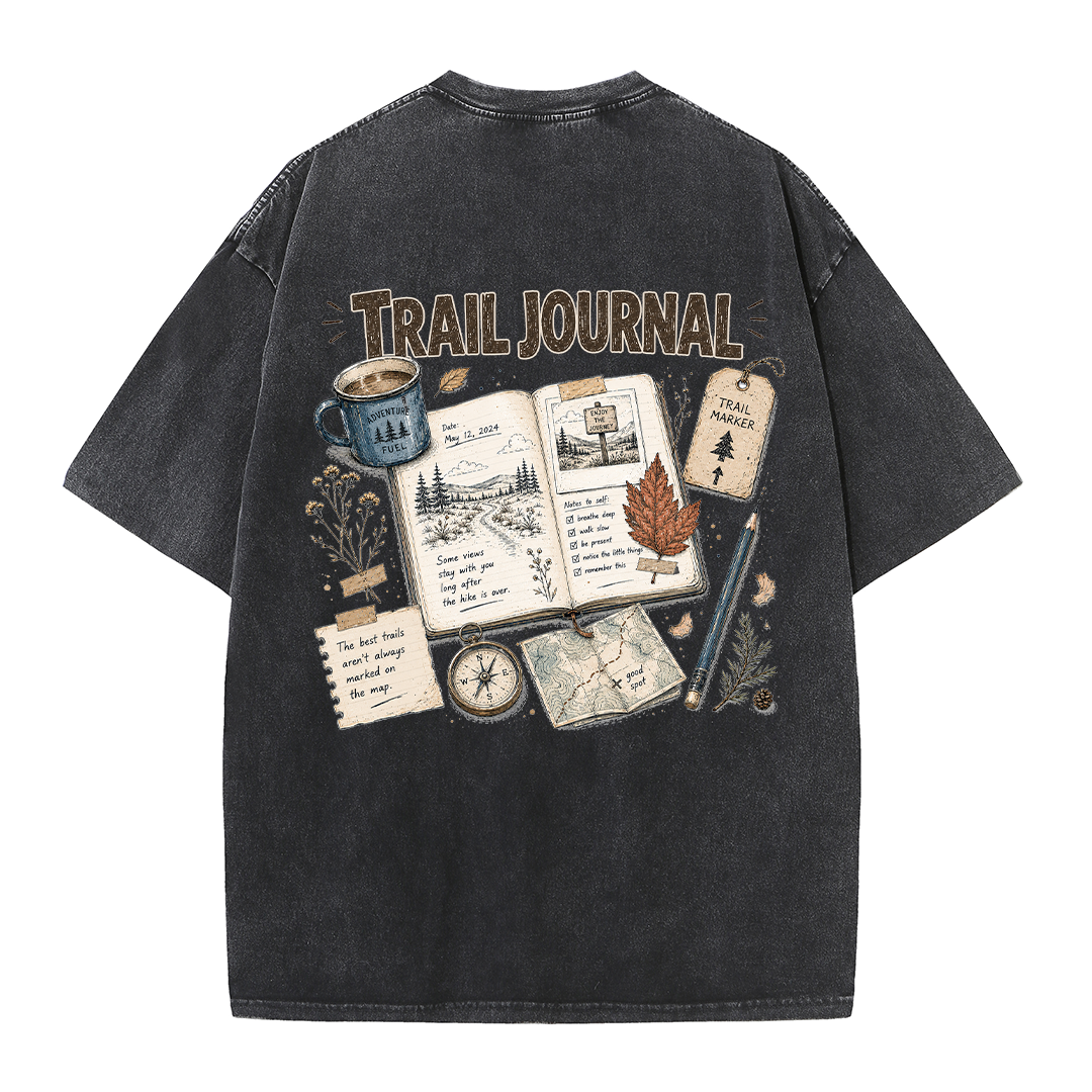 Adventure Journal Vintage Washed T-Shirt